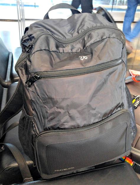 travelon backpack with rfid protection|anti theft active packable backpack.